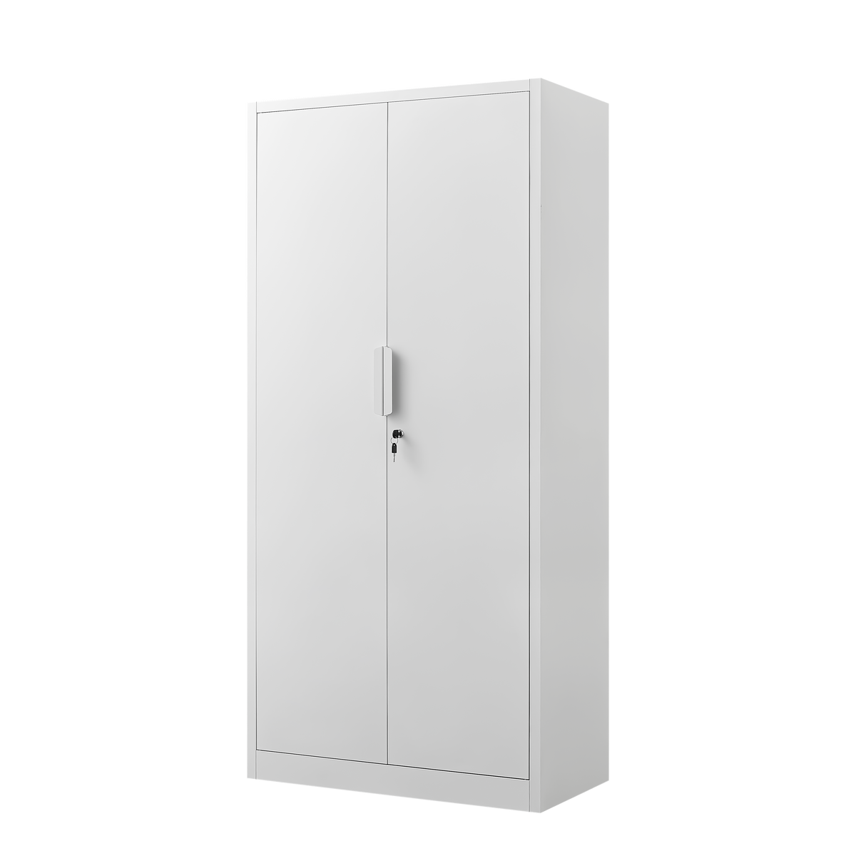 72-Inch 2-Door File Cabinet with Lock