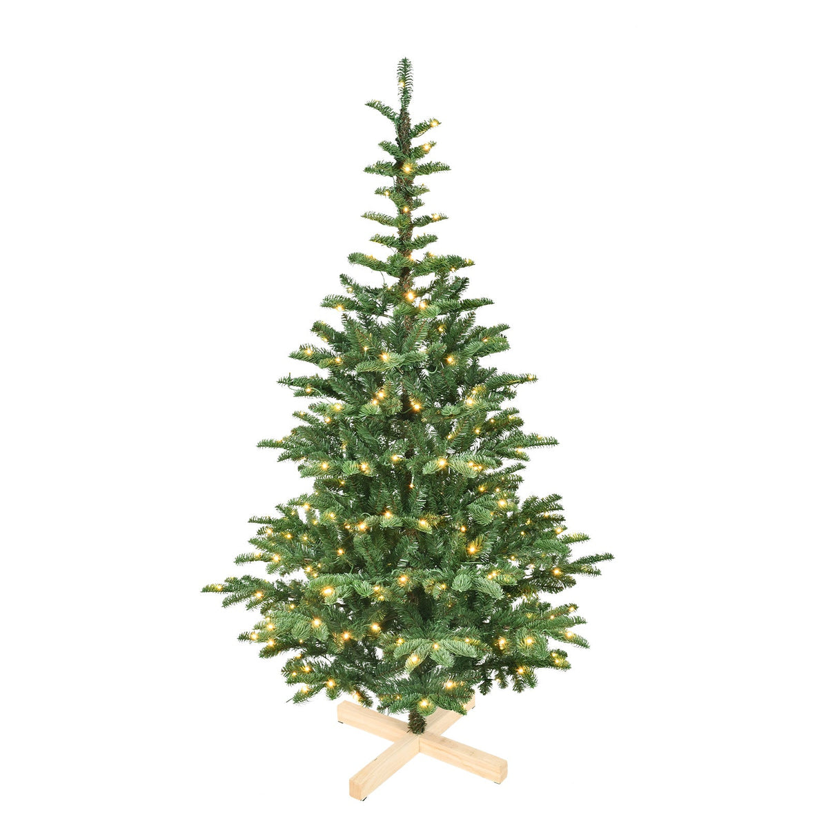 7ft Pre-Lit Christmas Tree with 400 Warm White LED Lights
