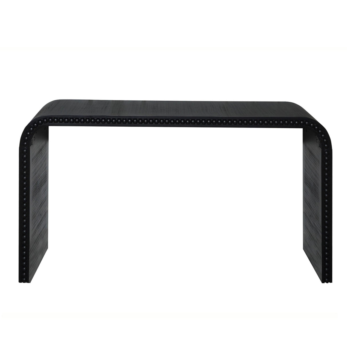 Black Wood Console Table