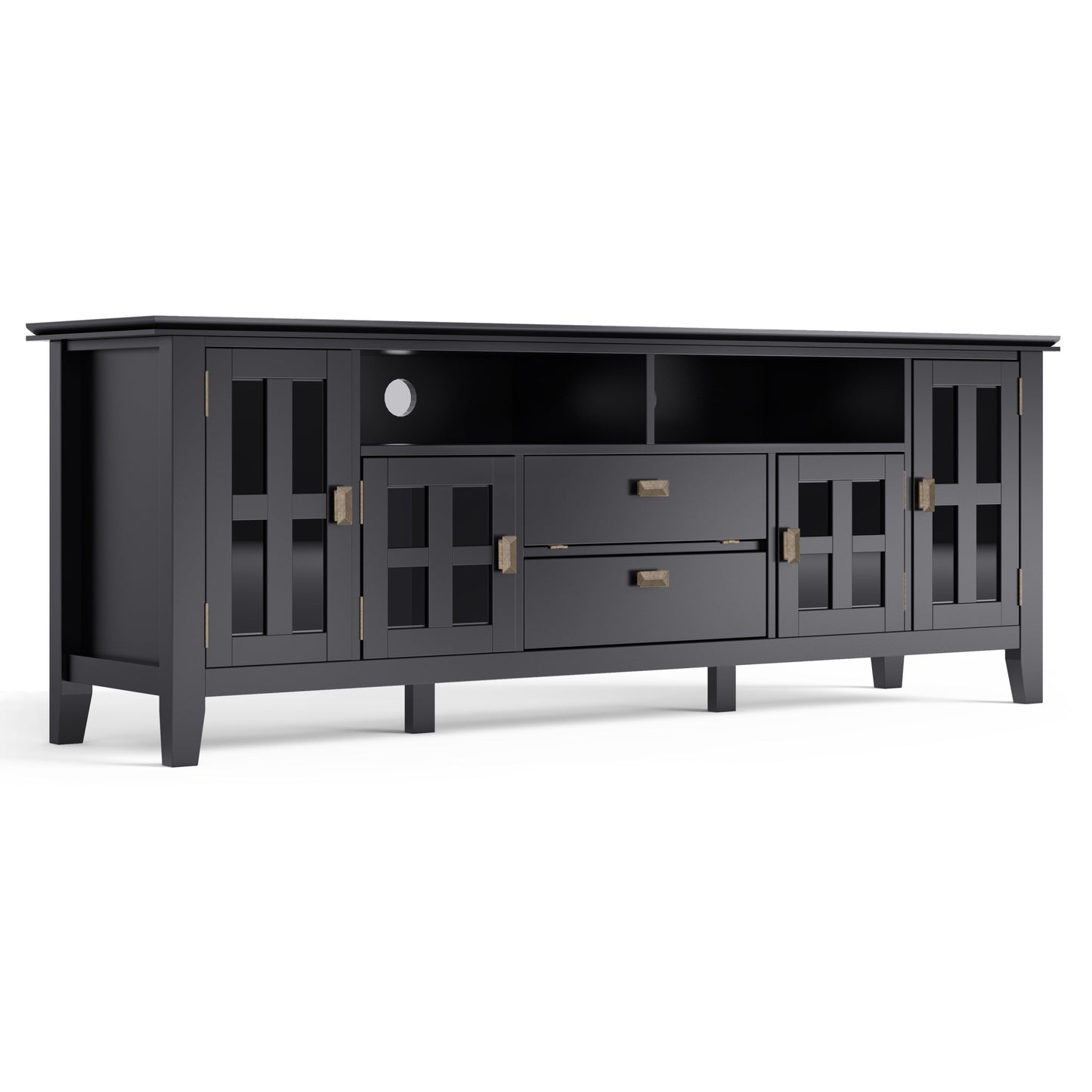 Artisan 72 Inch Wide Solid Wood TV Stand