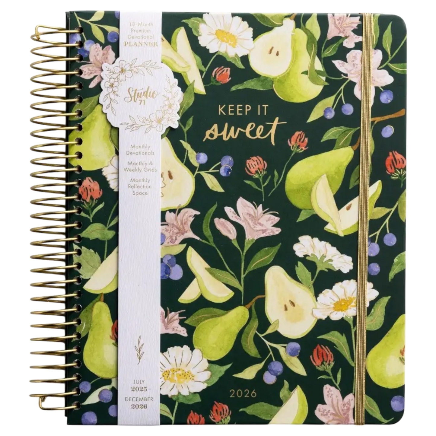 2025-2026 18-Month Premium Devotional Planner -  Keep it Sweet