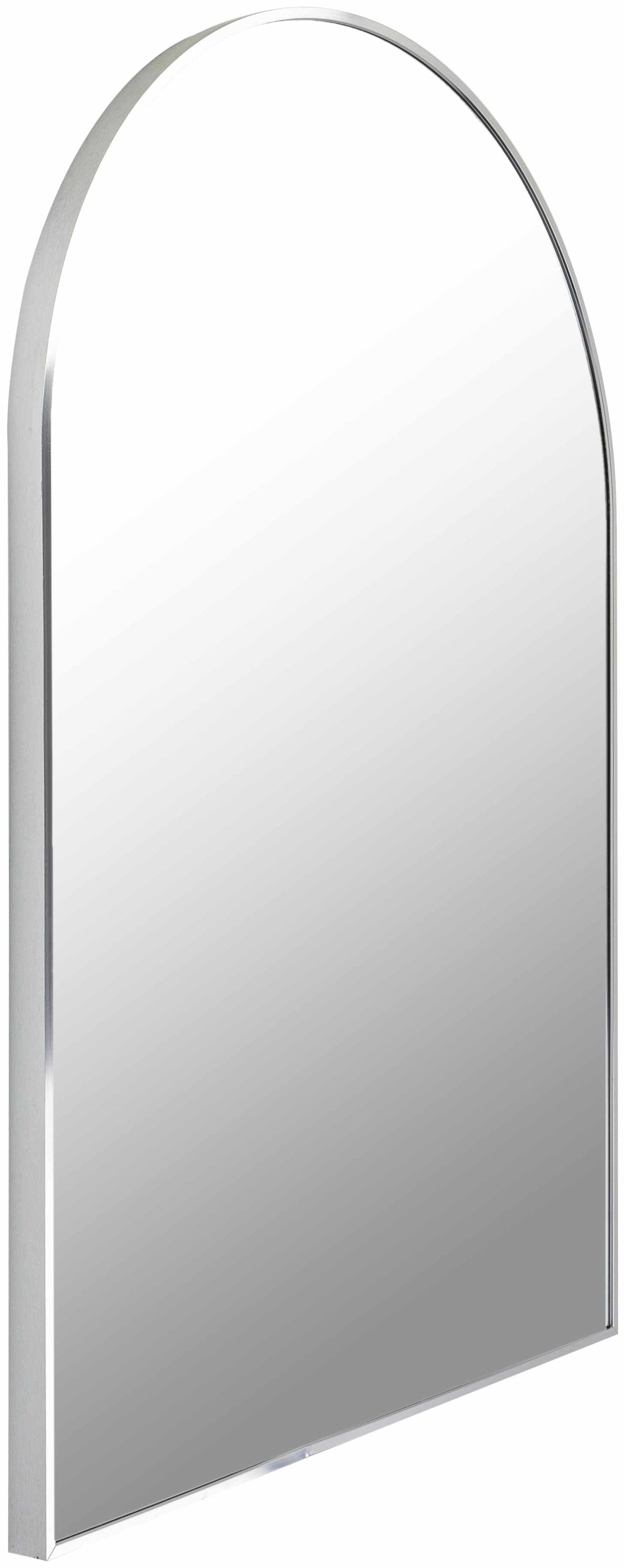 Brembilla Silver Gray Contemporary Mirror