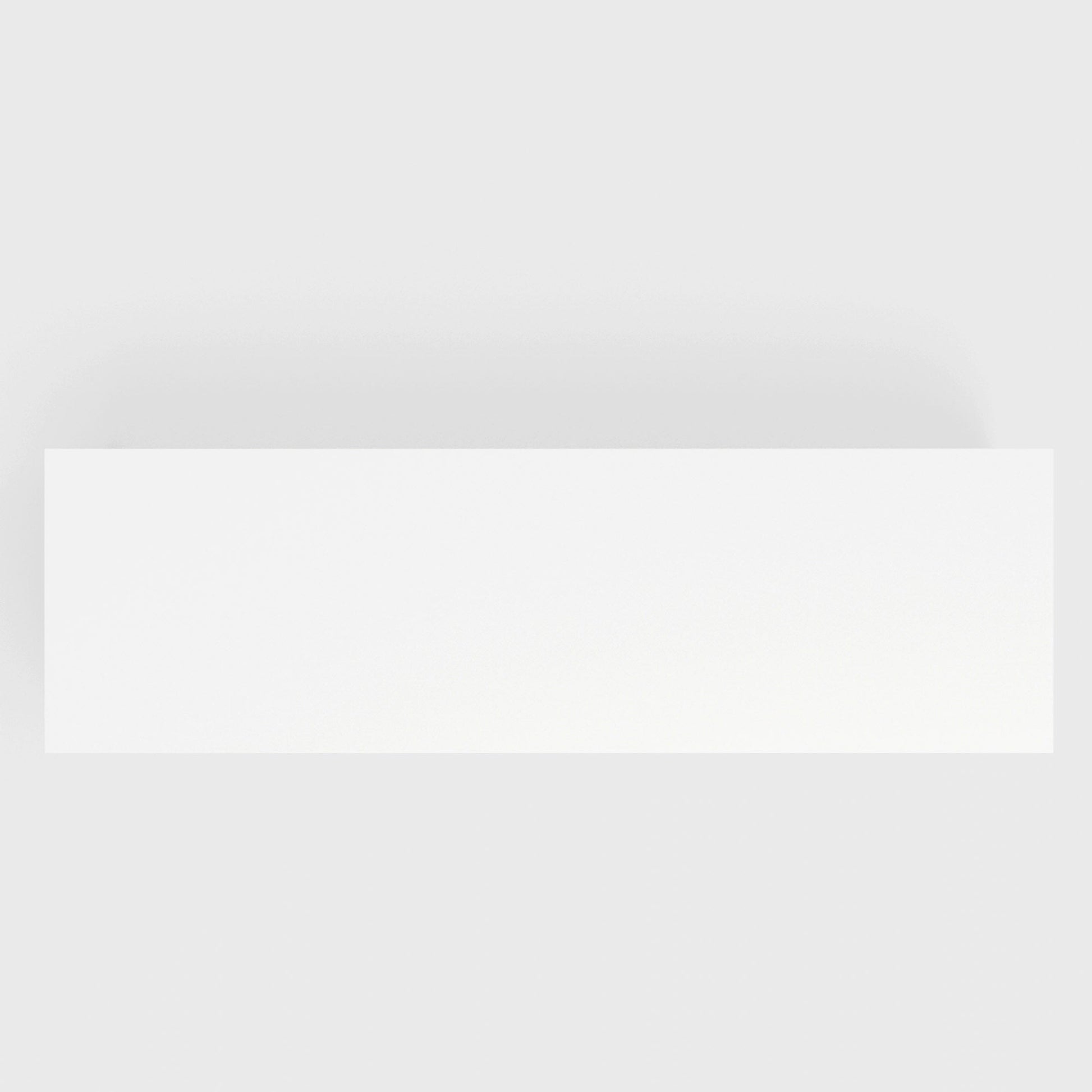 Blanca Dresser, White - Top view of the elegant white surface of the dresser showcasing its sleek design and finish.
