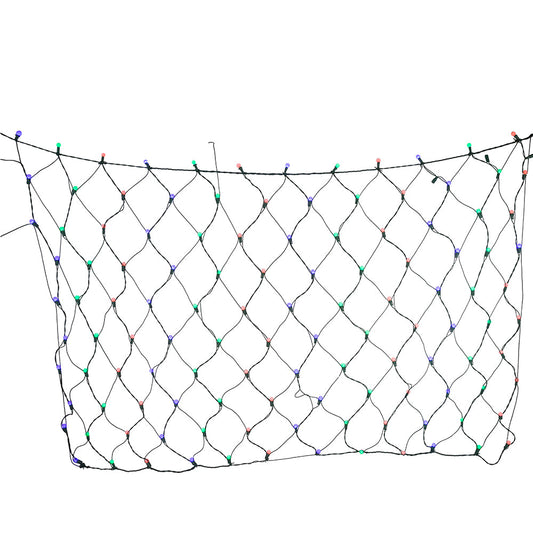 120-Light G15 Frosted Led Color Changing Net Lights