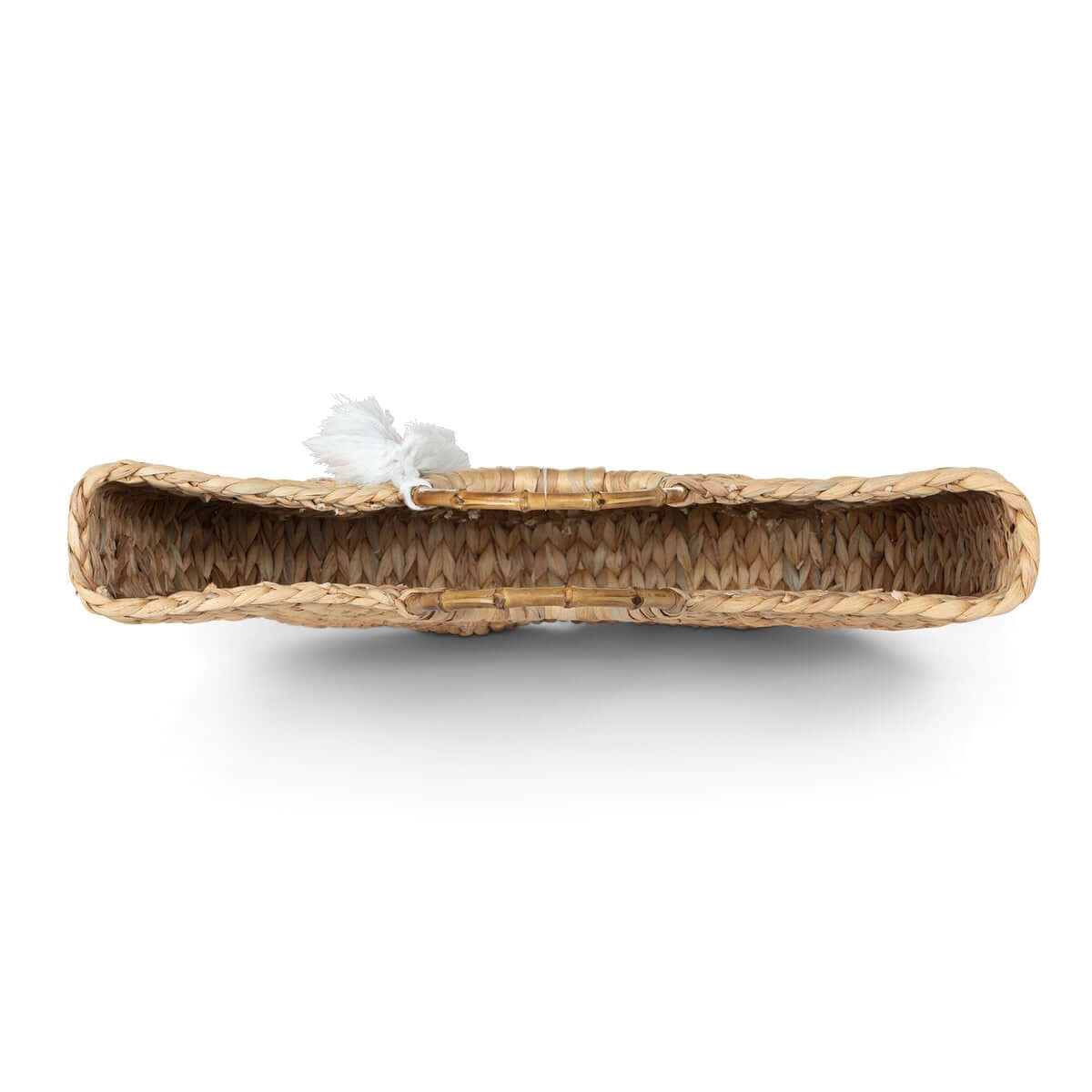 Boho Chic Handwoven Straw Tote Bag