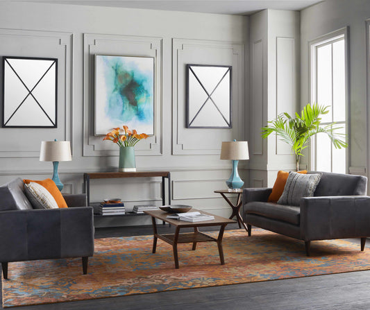 Timbo Teal Glass Decorative Accent