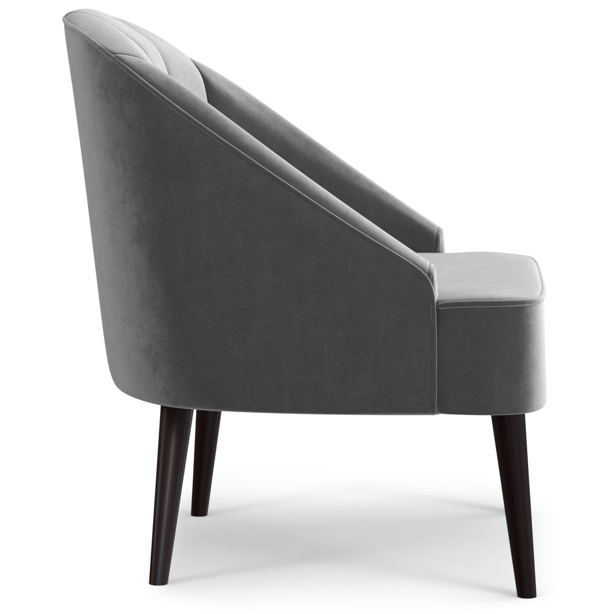 Harrah Accent Chair - Smoky Grey