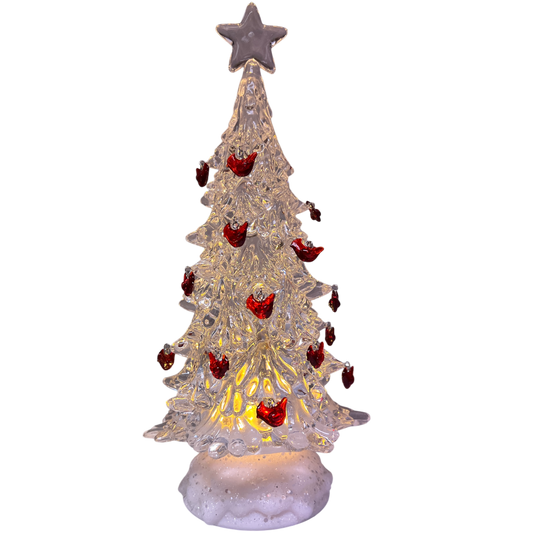 Cardinal Tree  - Battery Operated