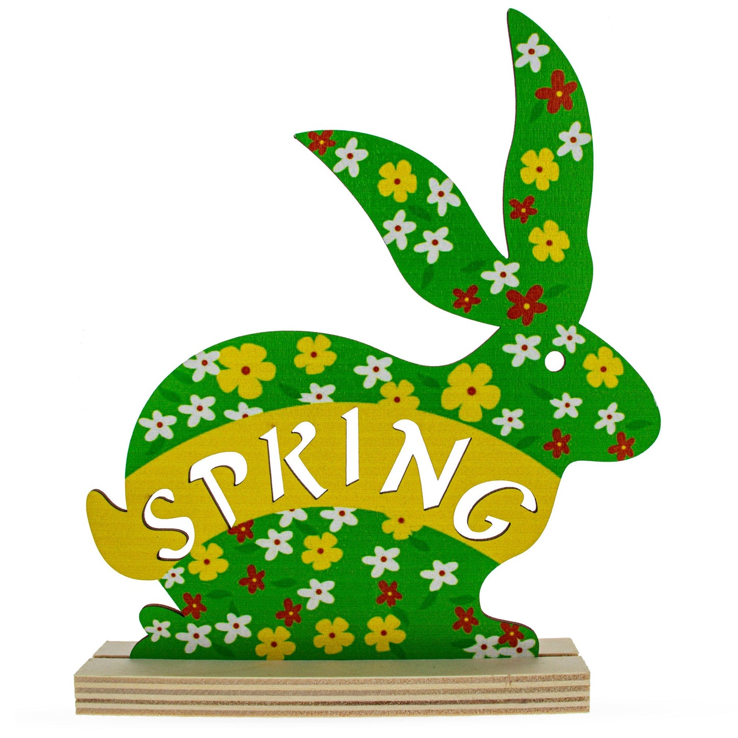 Easter Rabbit Bunny Shape Spring Cutout 7.6 Inches