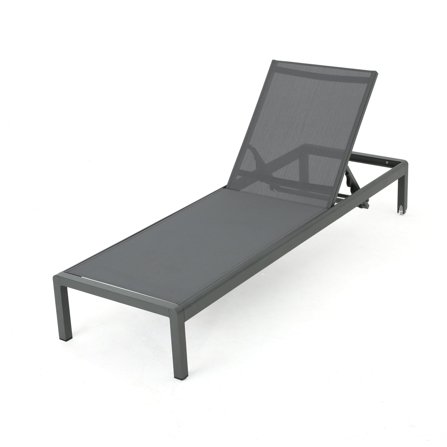 Cape Coral KD Chaise Lounge Grey (Set of 2)