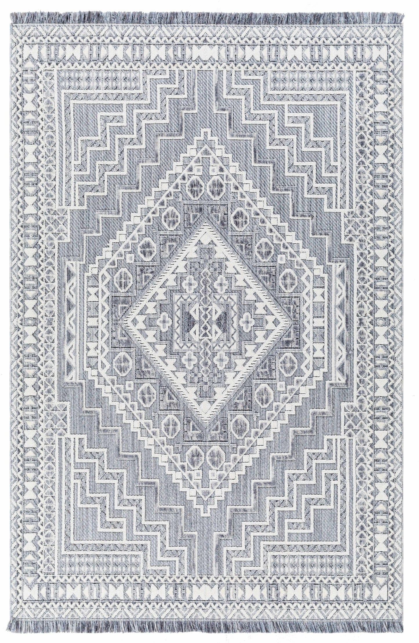 Alya Charcoal Textured Area Rug