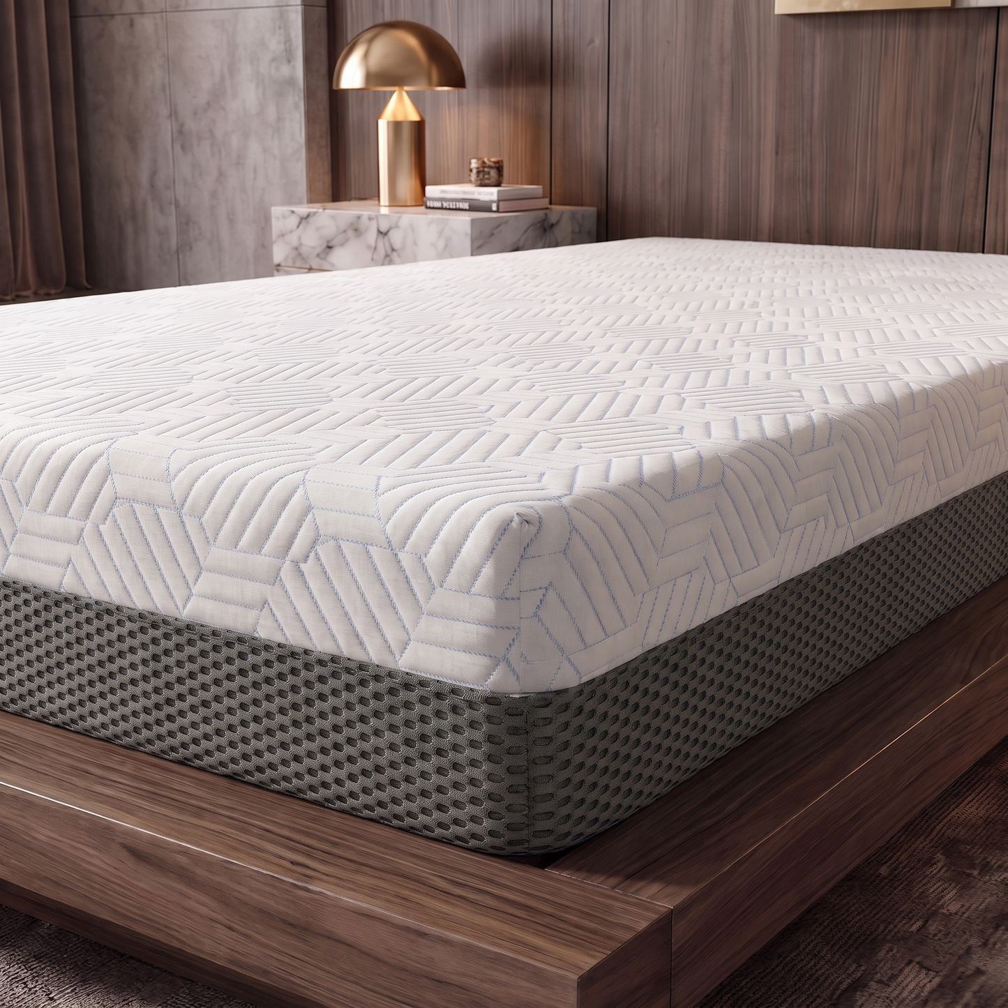 Pur Chill 8" Queen Firm Mattress With Phase Change Cooling Fabric