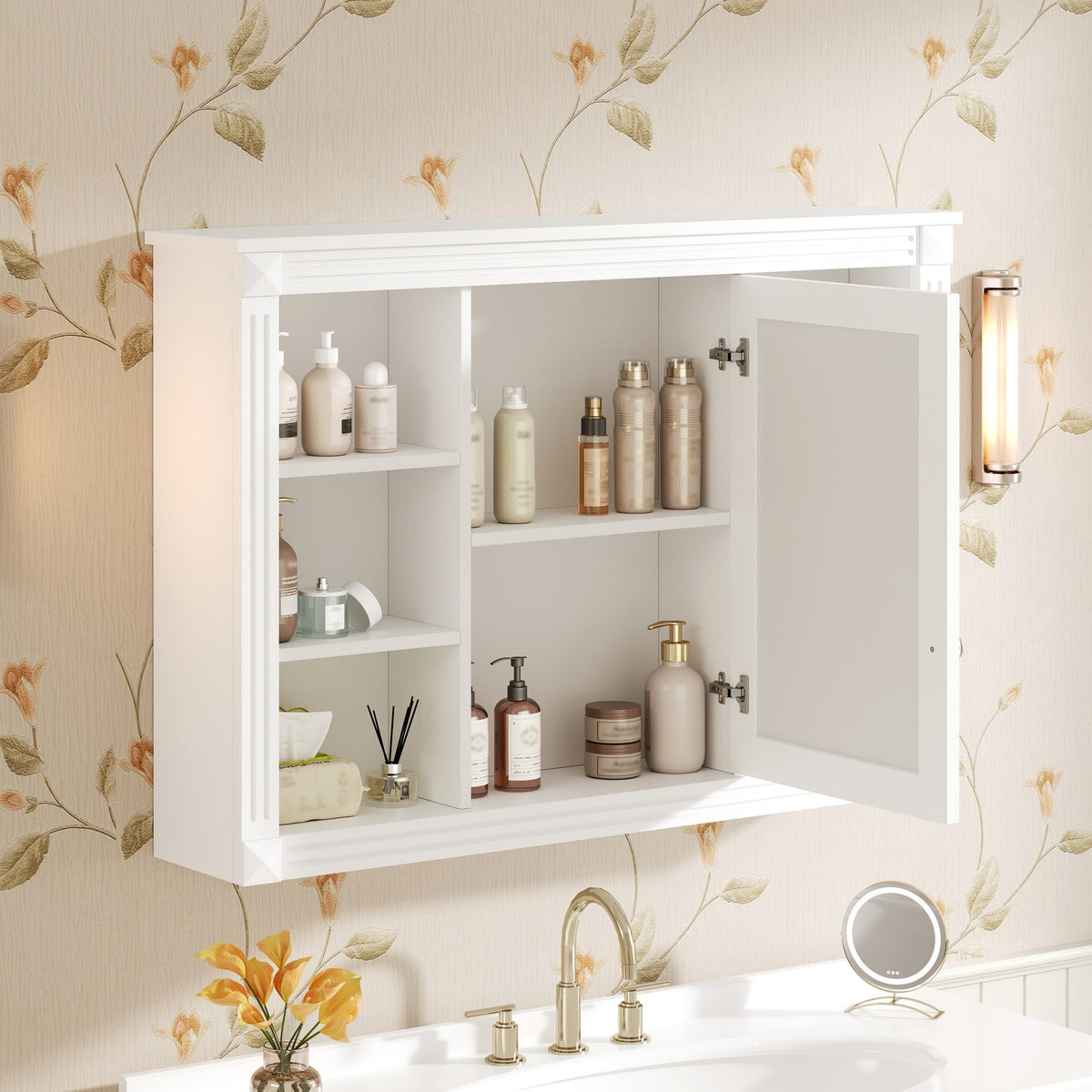 42'' Wall Mounted Bathroom Storage Cabinet