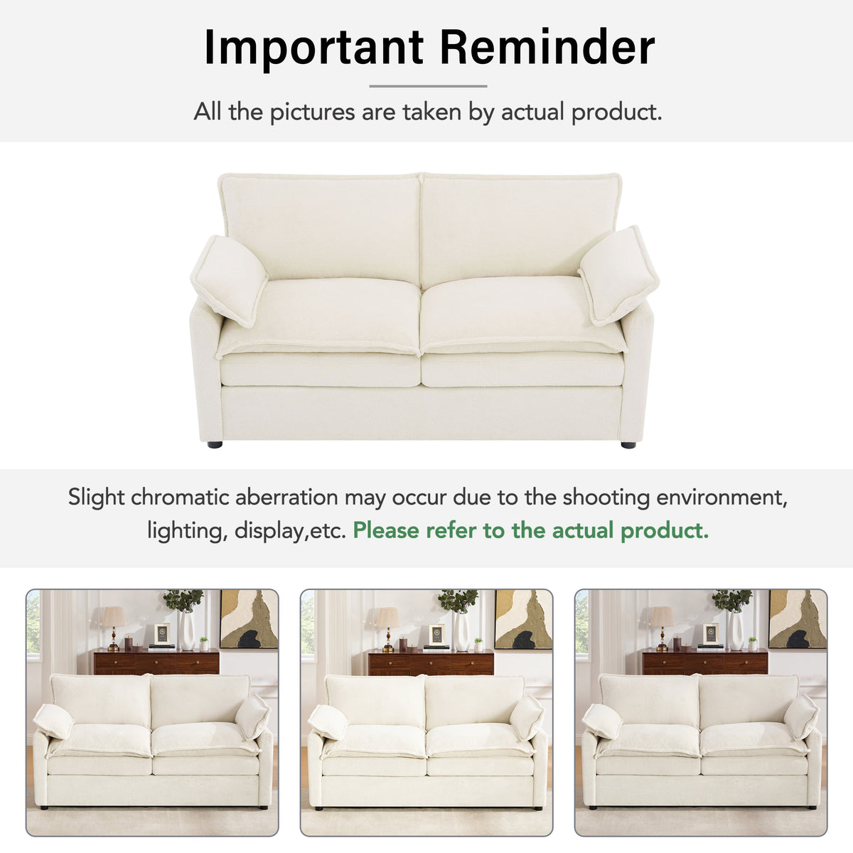 Modern Loveseat Sofa