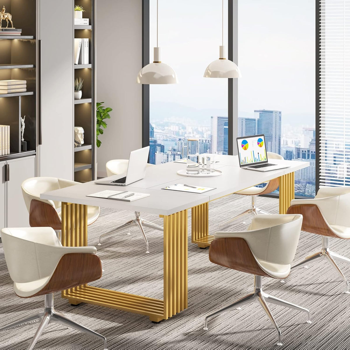 70.9” Modern Executive Desk, Large