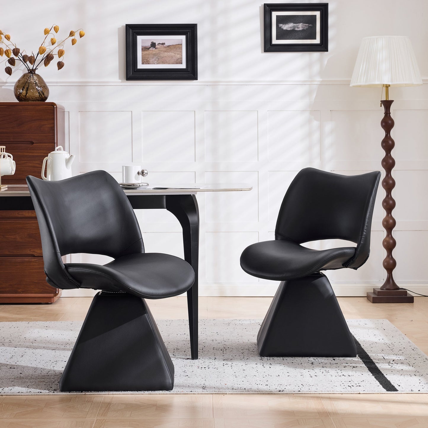 Contemporary Swivel Dining Chair