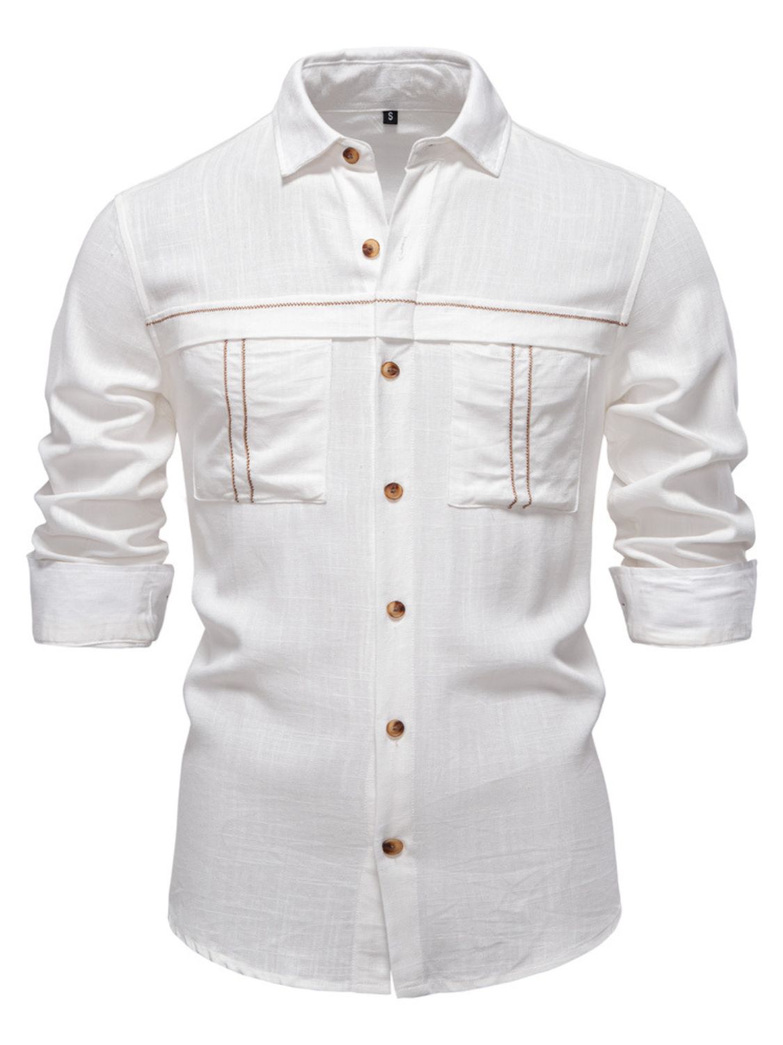 Button Down Collared Neck Shirt