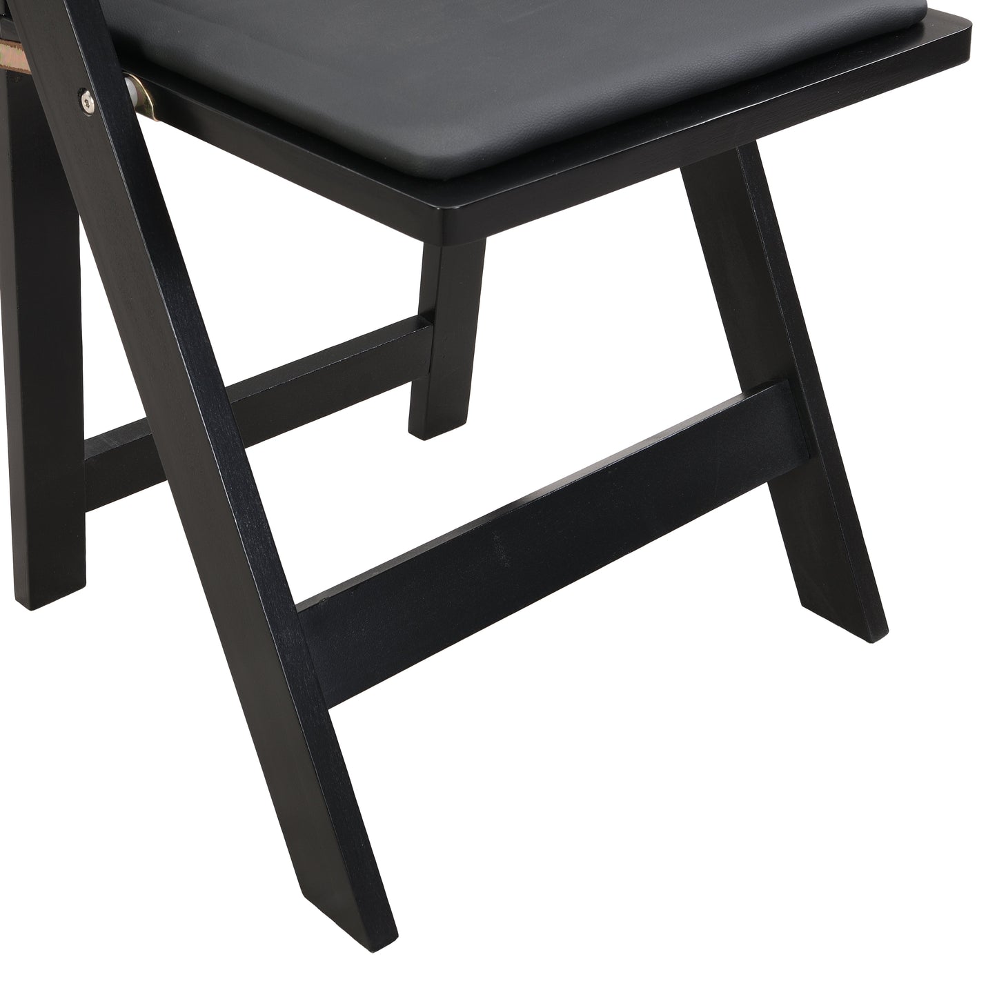 Upholstered Folding Chair Set of 4