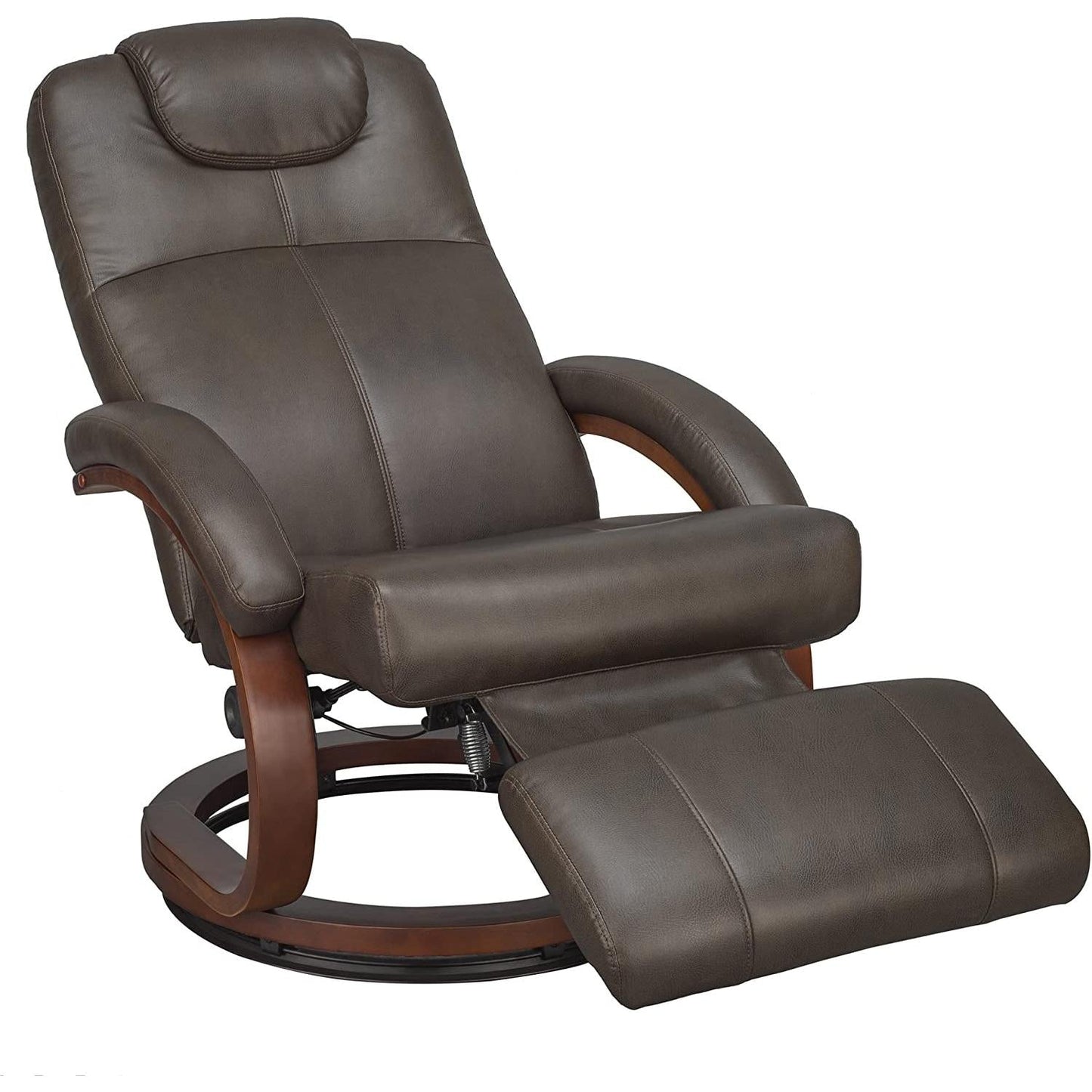 Charles Euro Chair RV Recliner Chestnut Faux Leather