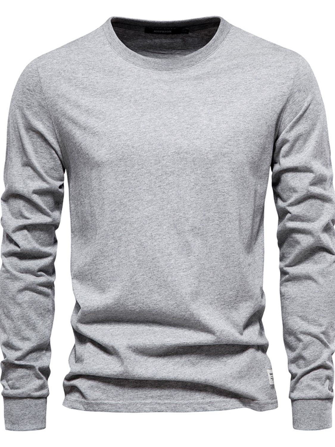 Round Neck Long Sleeve T-Shirt