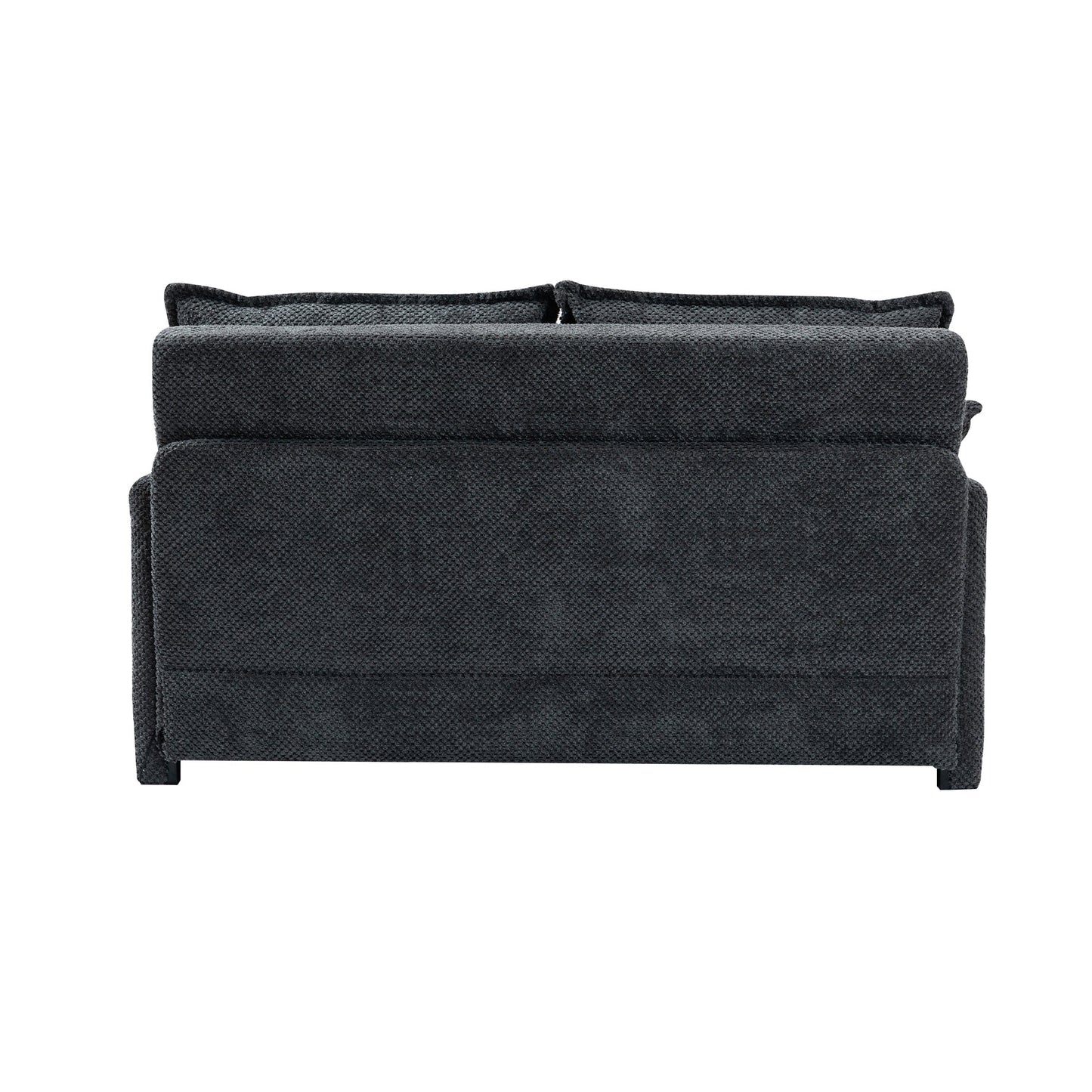59.5" Ergonomic Sofa Bed with Storage & Charging