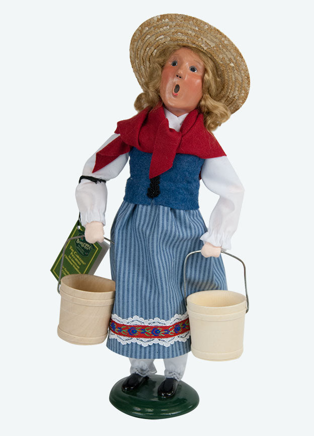 Byers' Choice 8 Maids A-Milking