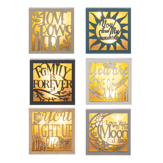 Laser Cut Light Up Blocks