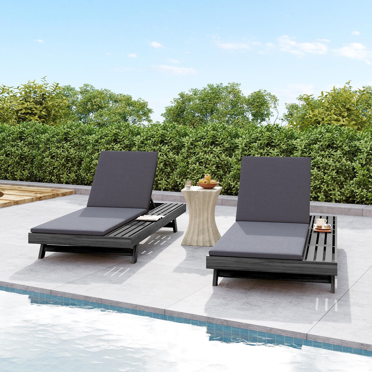 Lounge Chaise Set