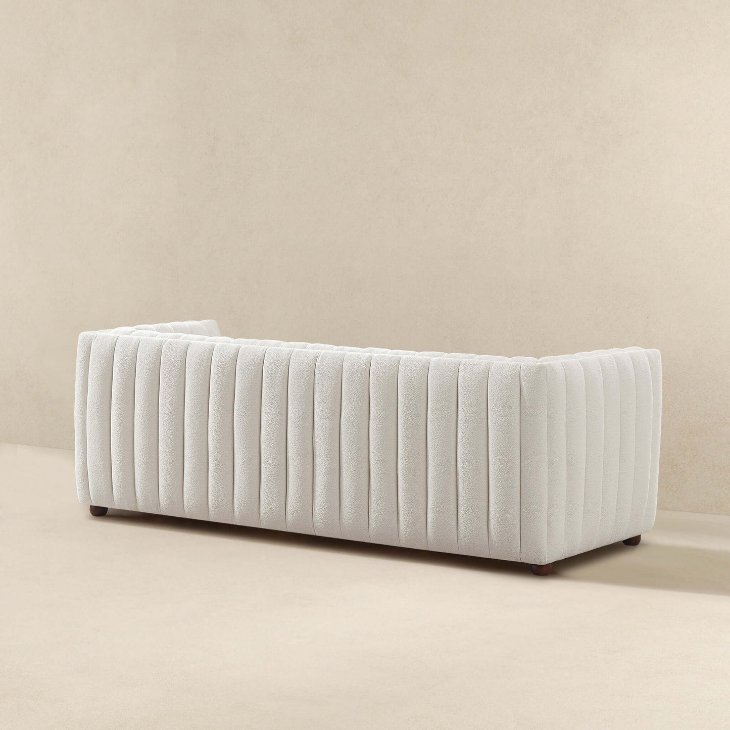 April Mid Century Modern Luxury Tight Back Sofa
