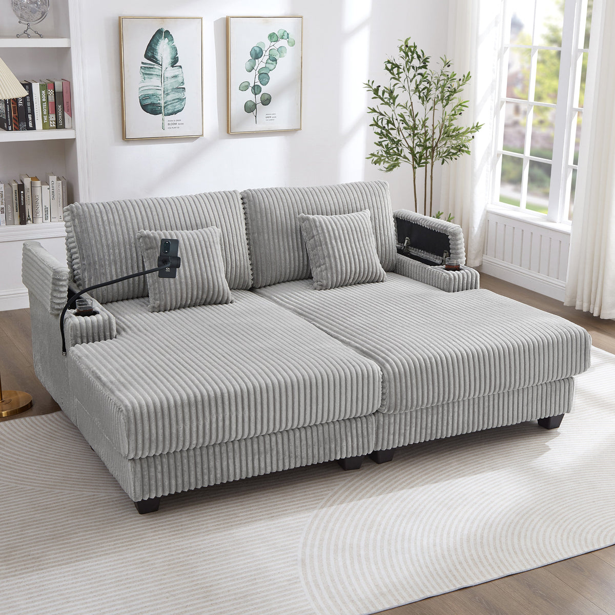 Modern Chaise Sofa