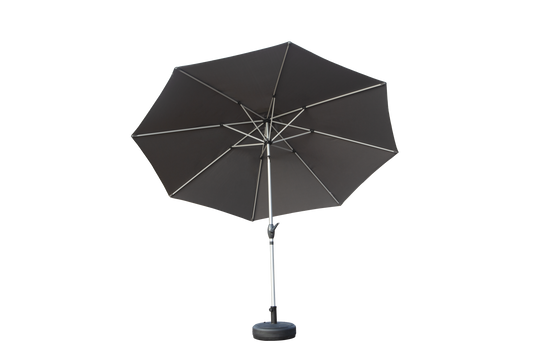 9FT Patio Umbrella, Outdoor Table Umbrella with Push Button Tilt and Crank, UV Protection Waterproof Market Sun Umbrella