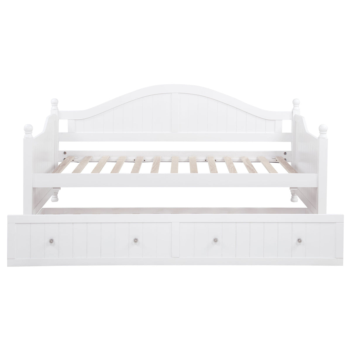 White Twin Daybed with Trundle