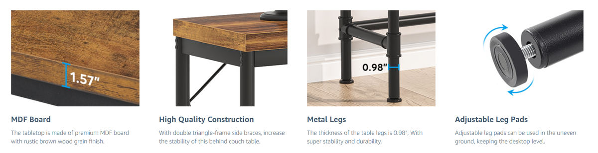 70.9" Extra Long Console Table