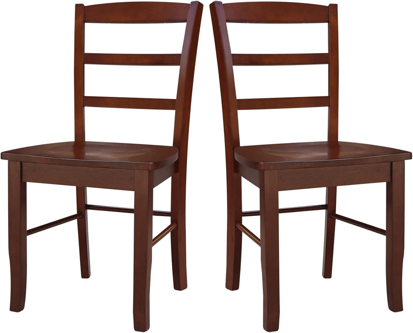 International Concepts Madrid Ladder Back Chair Espresso