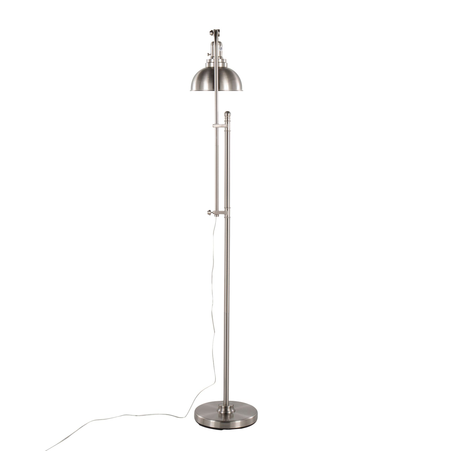 Floor Lamp in Nickel