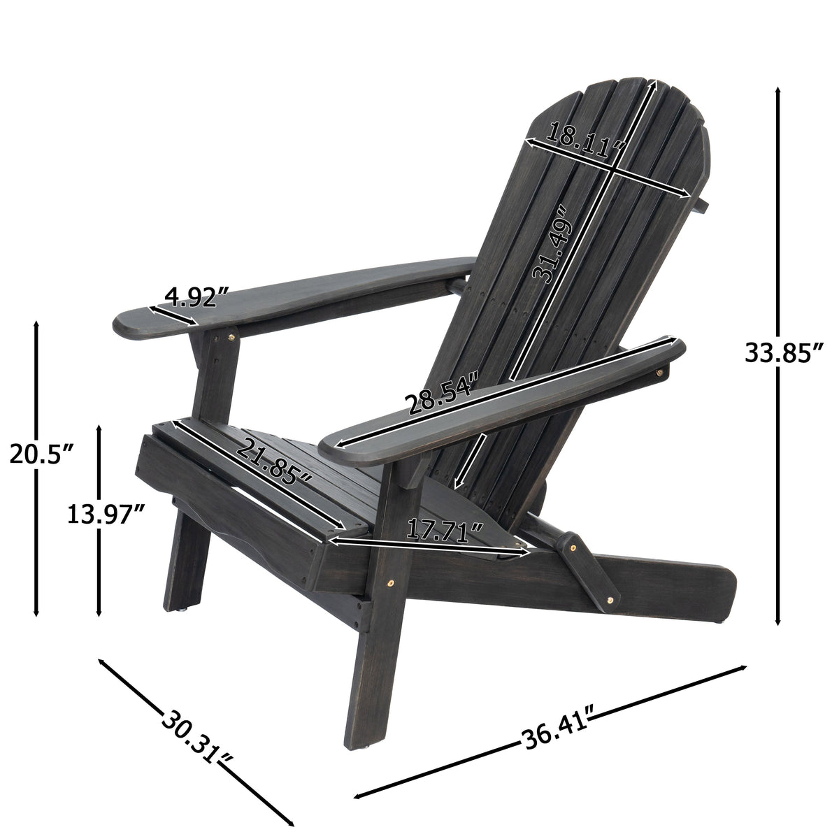 Malibu Adirondack Chair
