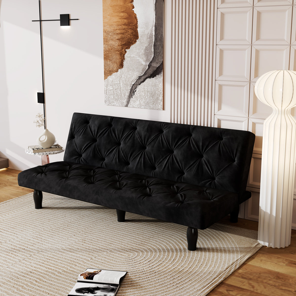 Sofa-to-Bed Evolution: 66"