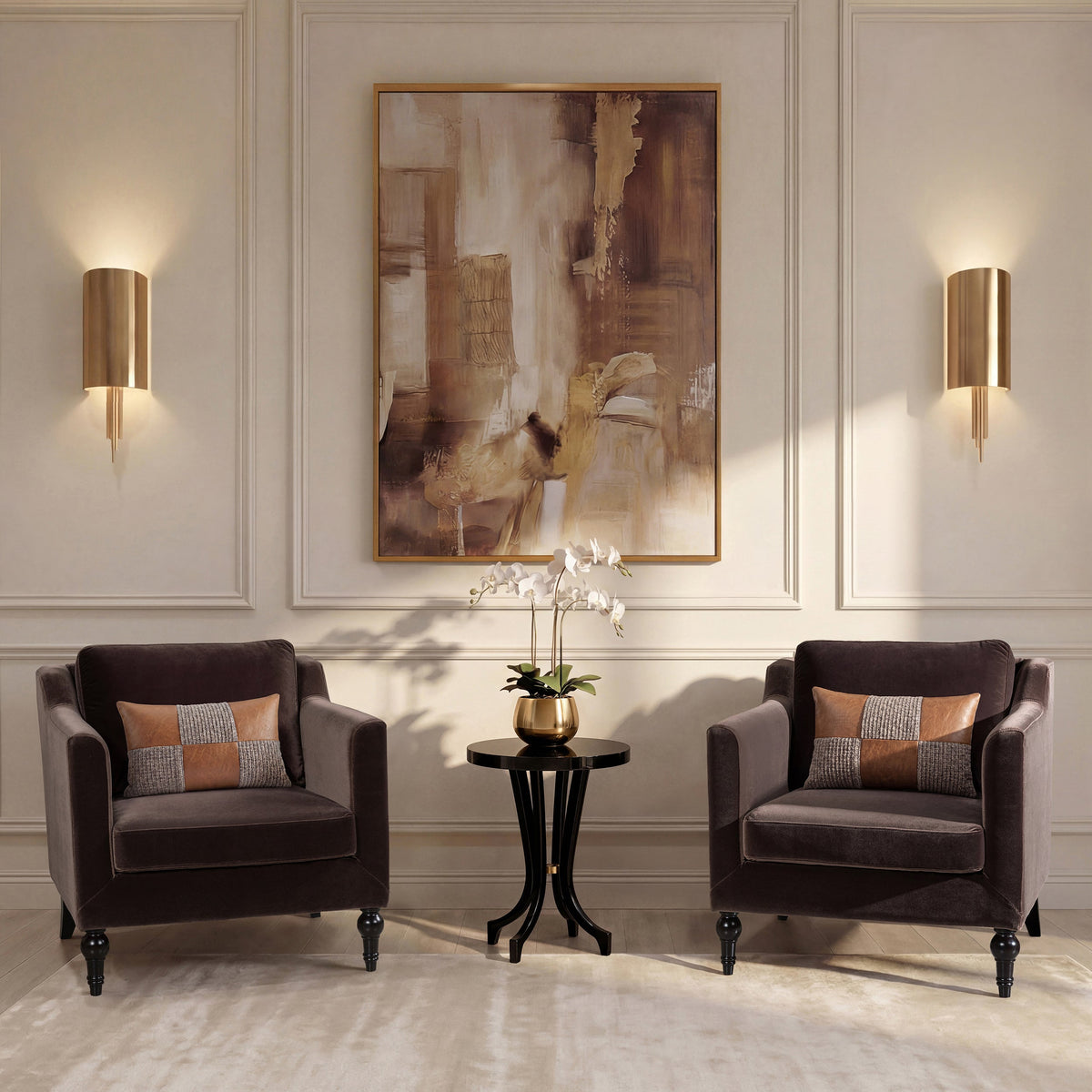 Josephine 33" Upholstered Accent Chair - Deep