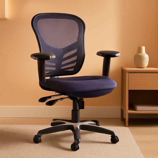 Nicholas Mid-Back Ergonomic Mesh Office Chair Dark Gray