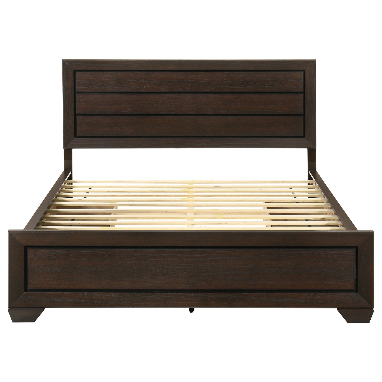 Holmgren Dark Cocoa Eastern King Storage Panel Bed