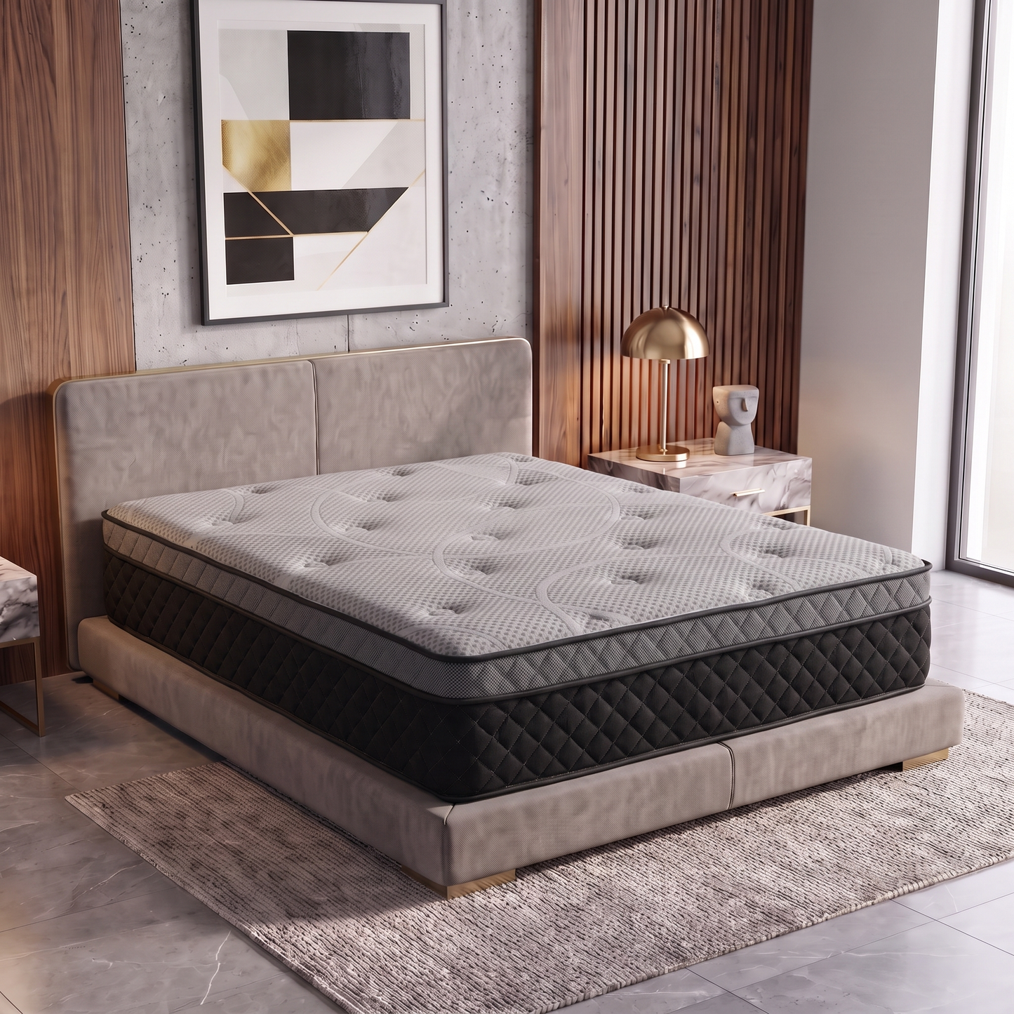 CS Hybrid Pocket Coil 12" King Mattress