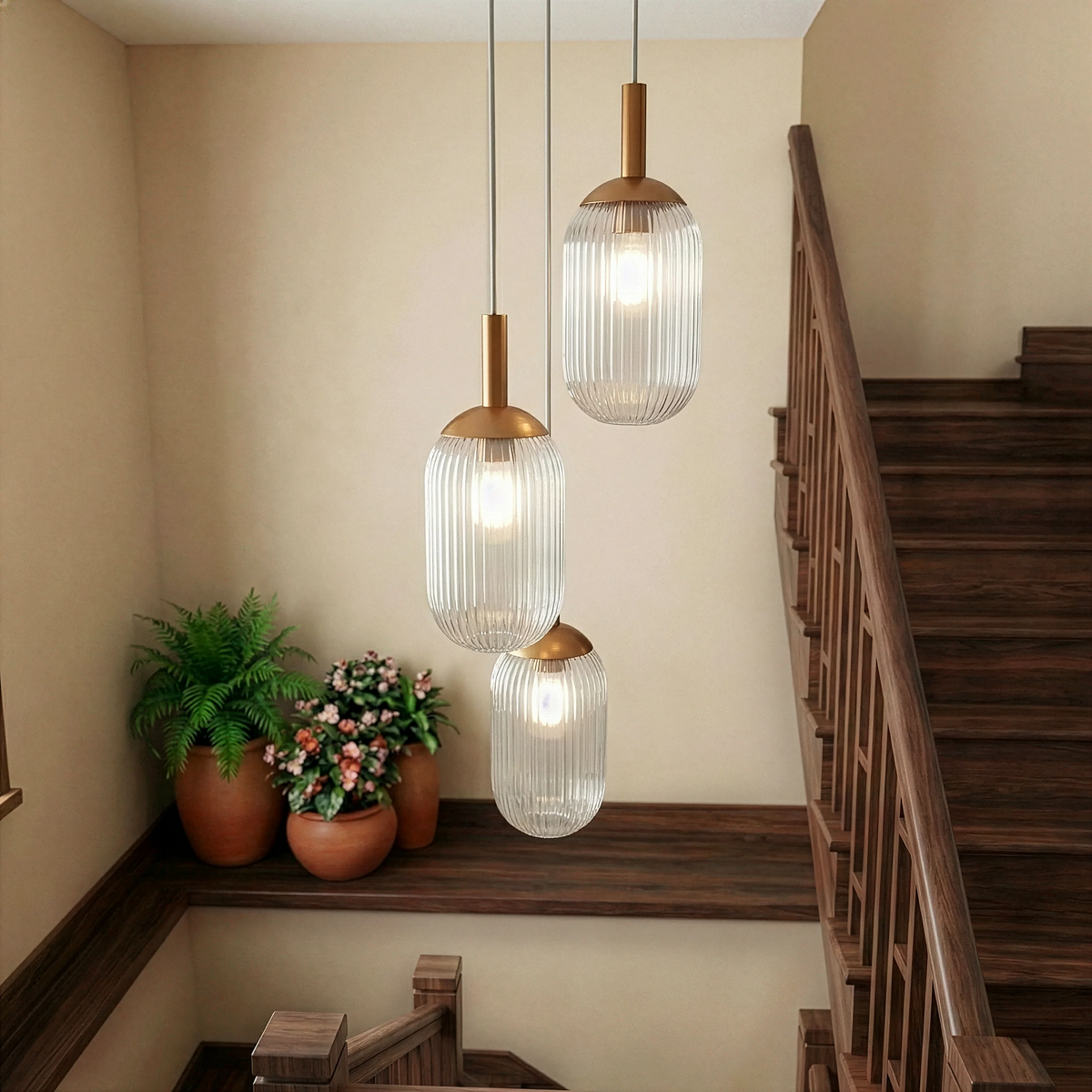 Creative American Country Ceiling Light Pendant Lamp