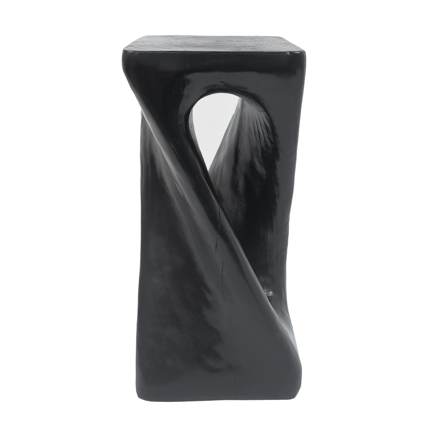 Outdoor Side Table Twist Shape End Table