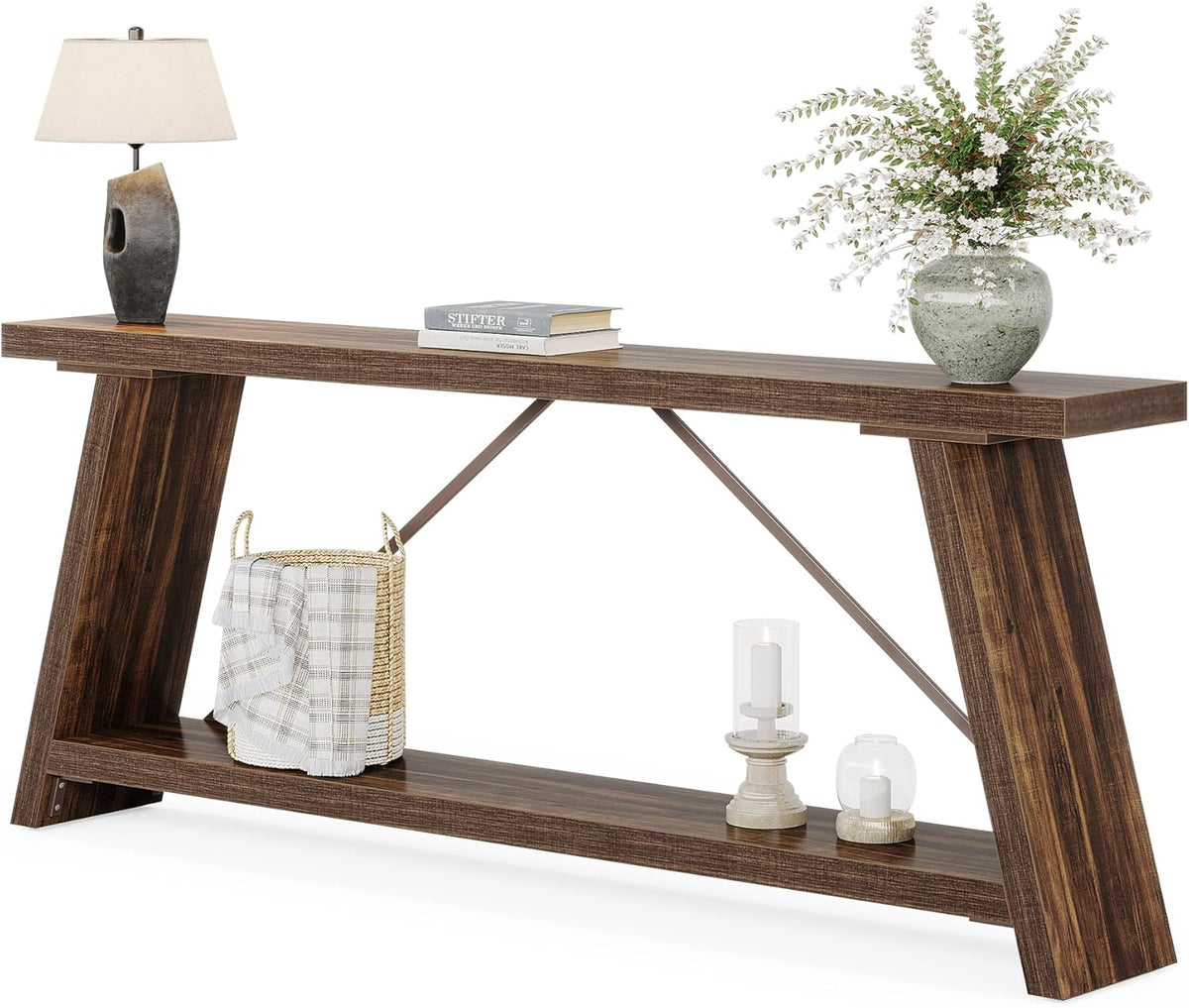 70.9 Inches Extra Long Sofa Table Behind Couch