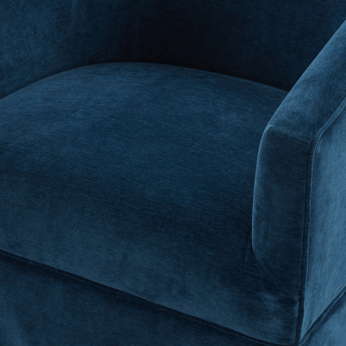 Earl Baltic Skirted Swivel Chair