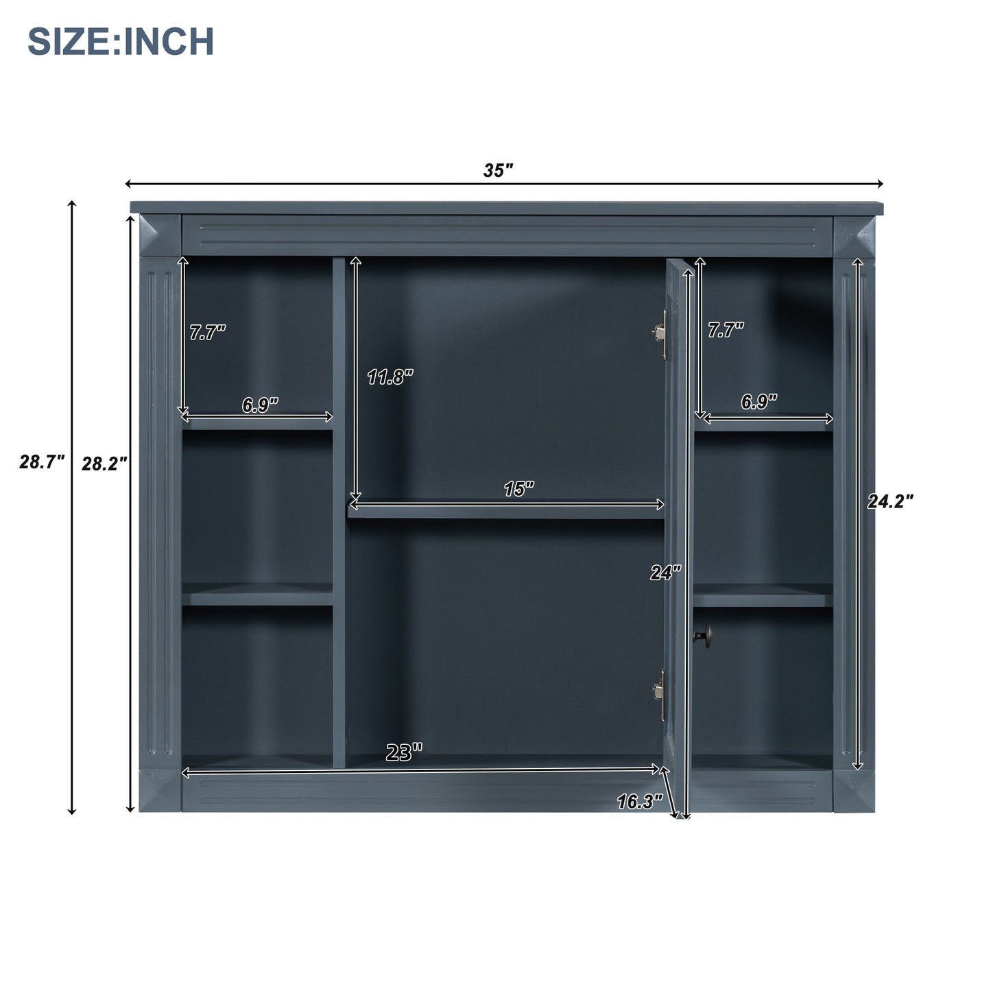 36'' Bathroom Vanity with Top Sink, Royal
