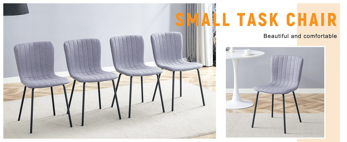 Luxury Minimalist Chairs - Set of 4 High Quality Dining Chairs