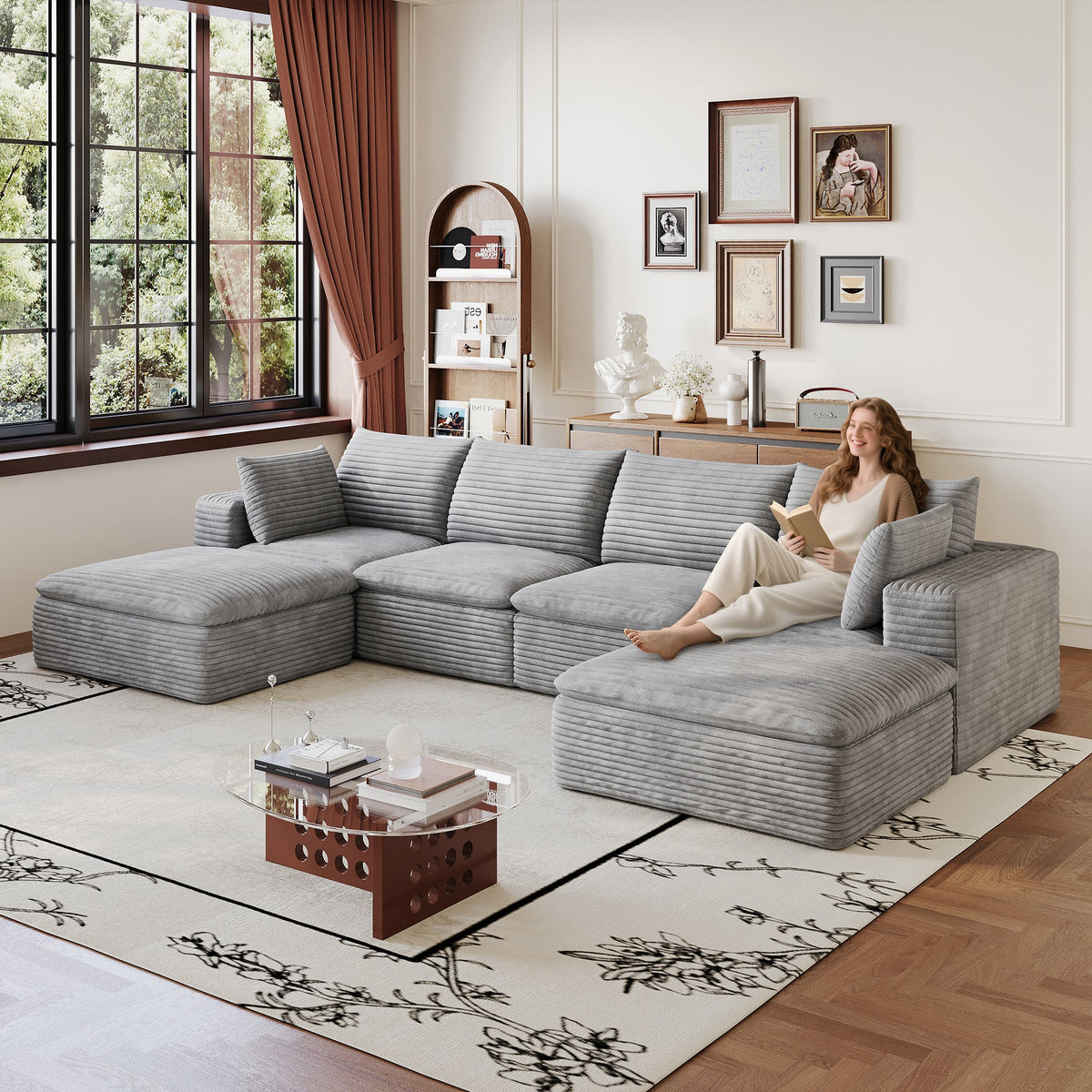 134" Cloud Sofa
