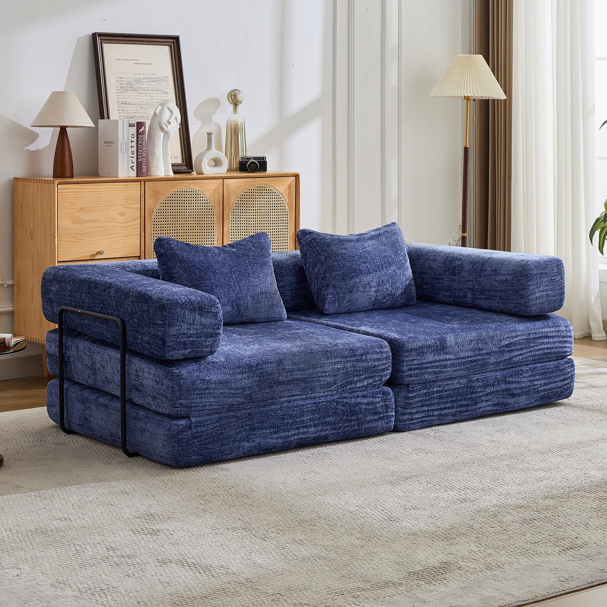 Compression Sofa - Convertible Floor Sofa Bed