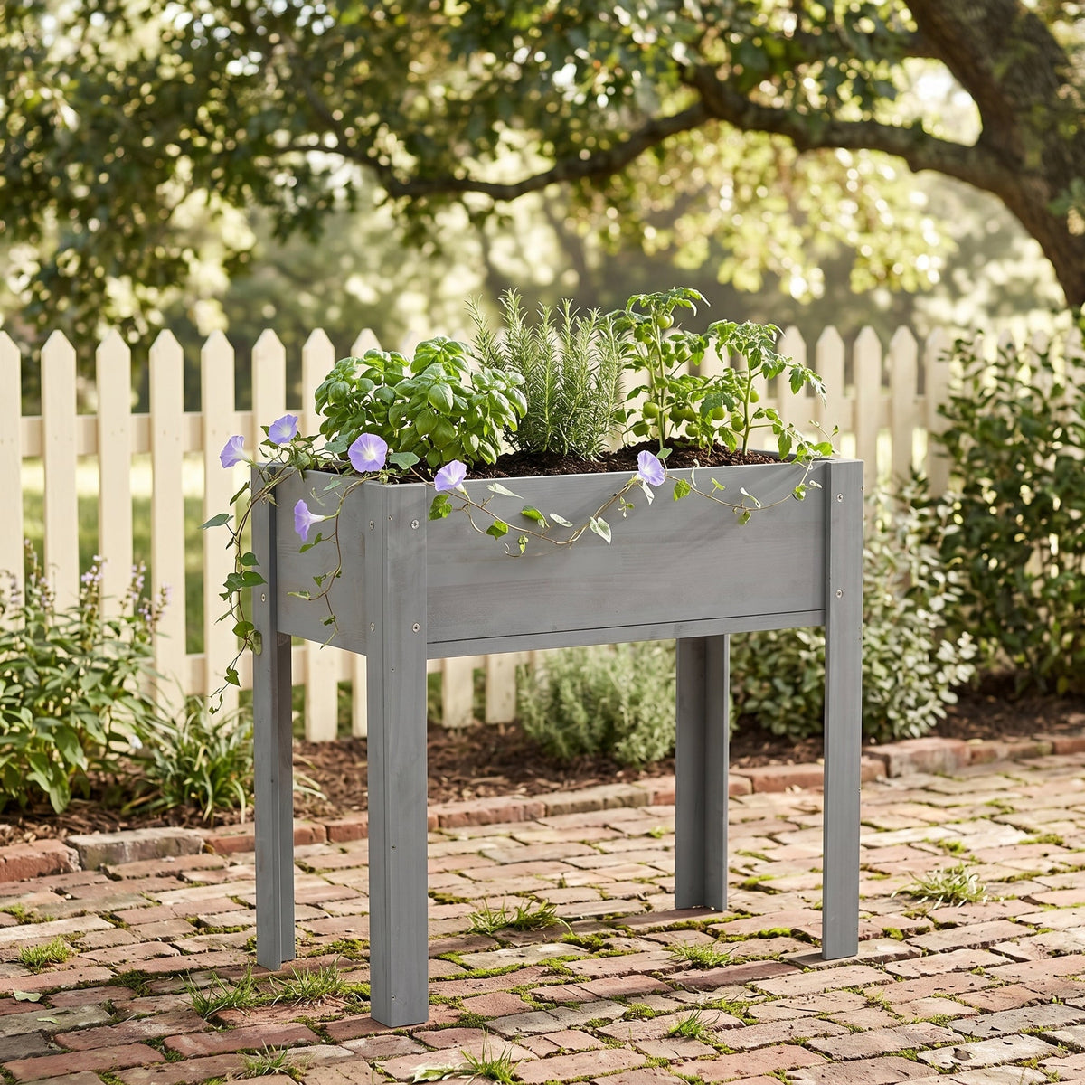 31x31x16 Inch Raised Garden Bed With Legs
